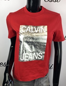 T-SHIRT DAMSKI Calvin Klein Jeans EO/ CALVIN JEANS 