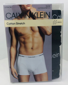 BOKSERKI MĘSKIE Calvin Klein 2 PACK TRUNK